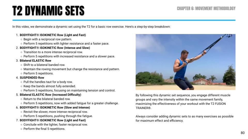 T2 FUSION TRAINER® LEVEL 1 ONLINE TRAINING COURSE