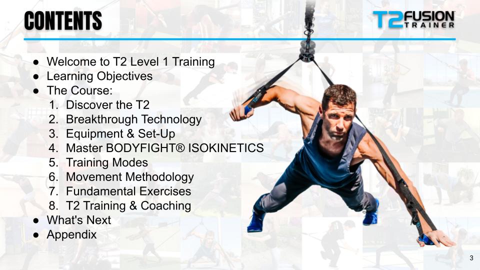 T2 FUSION TRAINER® LEVEL 1 TRAINING COURSE + T2 KIT BUNDLE